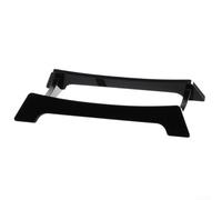 Elegante soporte acrílico para JBL Charge 5/6, diseño antideslizante para una experiencia segura y de audio (negro)