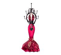 Elegante soporte de exhibición de joyas de hierro, estantes sofisticados, modelo de joyería de hierro, exhibidores de colgantes y pulseras, exhibición de zapatos