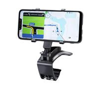 Elegante soporte para teléfono de coche, clip para salpicadero con rotación de 360 grados, para un manejo seguro y sencillo del dispositivo, buena