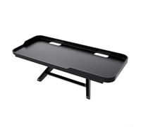 Elegante soporte plegable para televisores y monitores de computadora, altura ajustable para una comodidad de visualización personalizada en cualquier entorno (negro)