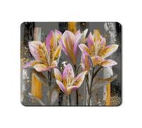 Elegante tapete protector floral para lavadora y secadora, diseño de flores de inspiración vintage, moderno, antideslizante, impermeable, para lavadora y secadora para el hogar, 20 x 24 pulgadas