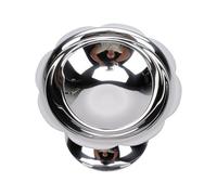 Elegante Tazón para Servir Postres de Acero Inoxidable de 150 Ml, Taza Versátil para Fiestas en Cafeterías