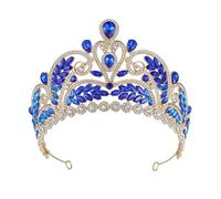 Elegante tiara de boda para mujer, tocado nupcial, joyería para el cabello, para graduación, concurso, cumpleaños, celebración, accesorios, vintage, fiesta temática real, ceremonia, eventos