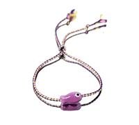 Elegante tobillera de cerámica multicolor con diseño de pez, joyería para mujer, accesorio de fiesta casual, hecho a mano con peces de cerámica, talla única, como se describe
