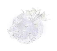Elegante tocado con clip de mariposa para el pelo para novia, boda, perlas sintéticas, tocado adornado, decoración de pelo de moda