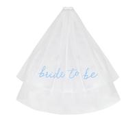 Elegante velo de encaje para boda con diseño de doble capa, peine seguro para ceremonia nupcial, Halloween, disfraces, fiestas, accesorios