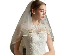 Elegante velo de novia, cómodo y ligero, para eventos de noche, para varios peinados y ocasiones de despedida de soltera