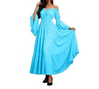 Elegante Vestido Noche gótico Medieval con corsé en la Espalda, Estilo regi | Vestidos Invitada Boda Para Gorditas Graduacion Largo Sport Un Gordita Gasa Talla Seda Oferta Recepcion Tubo