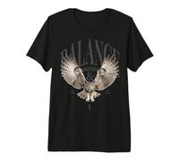 Elegante Vintage noctámbulo Salvajes búhos pájaro búho Camiseta Premium
