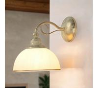 Elegante Wandleuchte Estilo Moderno en Blanco Oro E27 Aplique Pasillo Salón