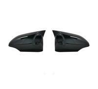 Elegante Y Con Estilo Cubierta Alojamiento De Espejo Compatible Para Toyota Para Corolla 2014 2015 2016 2017 Negro Brillante， Patrón De Fibra De Carbono Cubierta Alojamiento(Black)