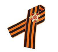 Elegante y distintivo StGeorge Pin de cinta para celebrar ruso y tradición, accesorio para personalizar colecciones, pin militar vintage, talla única, como se describe