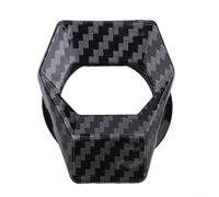 Elegante y funcional interior de coche decorativo fibra de carbono Motor Start Stop Trim