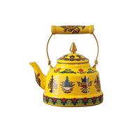 Elegante y l tettle, hervidor de esmaltle macizo de leche caliente tetera auspiciosa cooker de inducción de gas para gas