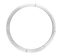 Elegante y moderna base giratoria de aleación de aluminio para complementar tu configuración de comedor (14.0 cm (250 mm)
