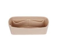 Elegante y práctica bolsa de fieltro que mantiene tus pertenencias ordenadas para bolsos de mano o bandoleras