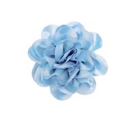 Elegante y práctico broche de tela con diseño de flores, llamativo broche de solapa de flores grandes, accesorio de rosa con clip seguro, talla única, como se describe