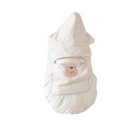 Elegante y práctico taburete de cintura con capucha resistente al viento y cómoda capa de manta fácil de transportar al bebé, cómoda mochila para padres