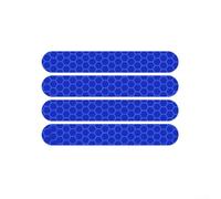Elegantes adhesivos reflectantes para ruedas Ninebot Max G30 G2 G65 Boost Night Time Safety (azul)