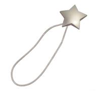 Elegantes alzapaños magnéticos para cortinas, 40 x 6 cm, soportes de cortina decorativos para sala de estar, dormitorio, oficina, no requiere herramientas, diseño de metal de alta calidad, uso