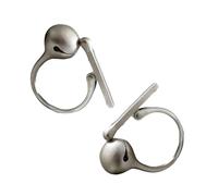 Elegantes anillos de aleación resistentes Mokugyo, versátiles y ajustables, accesorio de joyería portátil para mujer, uso diario, casual, anillos sensoriales de aleación, talla única, como se describe