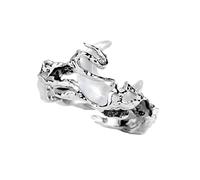 Elegantes anillos de pareja con temática de sol y luna con aleación resistente, diseños elegantes y accesorio de retención para uso diario, diseños de sol y luna, talla única, como se describe, como