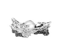 Elegantes anillos de pareja con temática de sol y luna con aleación resistente, diseños elegantes y accesorio de retención para regalos románticos de uso diario, talla única, como se describe, como se