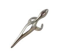 Elegantes anillos punk resistentes al óxido, accesorios góticos para fotografía temática y reuniones sociales, declaración única, talla única, como se describe, como se describe