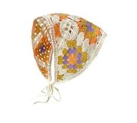 Elegantes bandanas de punto para mujer, para acampar al aire libre, fotos, ganchillo, diadema hueca para viajes