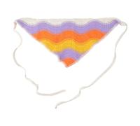 Elegantes bandanas de punto para mujer, para acampar al aire libre, fotos, ganchillo, diadema hueca para viajes