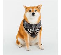 Elegantes bandanas para perro, patrones para San Valentín, cumpleaños y más, ropa de poliéster suave para mascotas, fantasía, realismo, talla L
