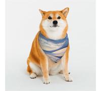 Elegantes bandanas para perro, patrones para San Valentín, cumpleaños y más, ropa de poliéster suave para mascotas, CloudWaveReflection M