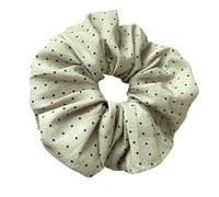 Elegantes bandas elásticas para el pelo con lunares franceses para mujer, accesorios de moda para el cabello, postizo para cola de caballo, coleteros de tela suave