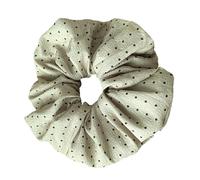 Elegantes bandas elásticas para el pelo con lunares franceses para mujer, accesorios de moda para el cabello, postizo para coleta, coleteros elegantes para mujer