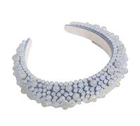 Elegantes bandas para el pelo, accesorios para cabina de fotos, diadema ancha para fiestas, diadema acolchada para festivales de música