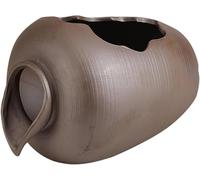 Elegantes Boquillas De Cerámica para Estanques Pequeños, Fuentes Exteriores, Decoración De Jardines, Circulación Automática De Agua para Acuarios De Peces Koi, Gray 15cm/5.9in