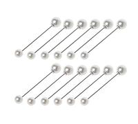 Elegantes broches islámicos para bufanda, 12 unidades, clips de hijab musulmán, clips de cuello de moda, accesorios turbantes para novia femenina, exhibición de esmalte, talla única, como se describe