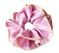 Elegantes coleteros de doble capa con volantes para mujer, cómodos y elásticos, lazos coreanos para el pelo