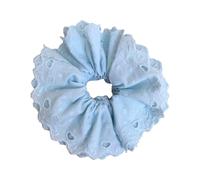 Elegantes coleteros de encaje para peinados de cola de caballo baja para mujeres de moda