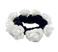 Elegantes Coleteros de Flores Artificiales para Mujeres Diadema Elástica Coletero Estilo Francés Coletero Coletero Coletero
