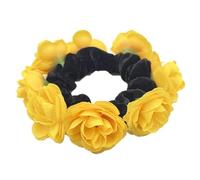 Elegantes Coleteros de Flores Artificiales para Mujeres Diadema Elástica Coletero Estilo Francés Coletero Coletero Coletero