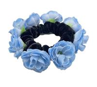 Elegantes Coleteros de Flores Artificiales para Mujeres Diadema Elástica Coletero Estilo Francés Coletero Coletero Coletero