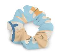 Elegantes coleteros para el cabello para peinar trenzas y coletas, sin gomas metálicas, con diseño de perro Shiba Inu y sushi. Accesorios para el cabello.
