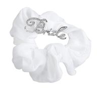 Elegantes coleteros para el pelo de novia con letras para bailes de graduación, postizo de boda para tener y sujetar tu cabello hacia atrás
