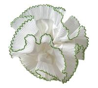 Elegantes coleteros plisados para mujer, grandes y elásticos de doble capa, añaden encanto a tus peinados, coleteros versátiles