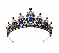 Elegantes coronas de cristal, accesorios para el cabello, tiaras para mujeres, bodas, fiestas, diamantes de imitación, diadema para novia, joyería para el cabello