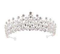Elegantes coronas womebridales de cuervo y tiaras tiara crystal fiesta cesas para womefor adultos cuervo nupcial
