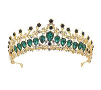 Elegantes coronas womebridales de cuervo y tiaras tiara crystal fiesta cesas para womefor adultos cuervo nupcial