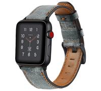 Elegantes correas de cuero compatibles con Apple Watch, diseño clásico y comodidad superior, para cualquier ocasión, varios colores, 38-40 mm,