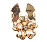 Elegantes cubiertas de botones de flores desmontables para decoración de puños de camisa con diamantes de imitación, One Size, como se describe, como se describe
